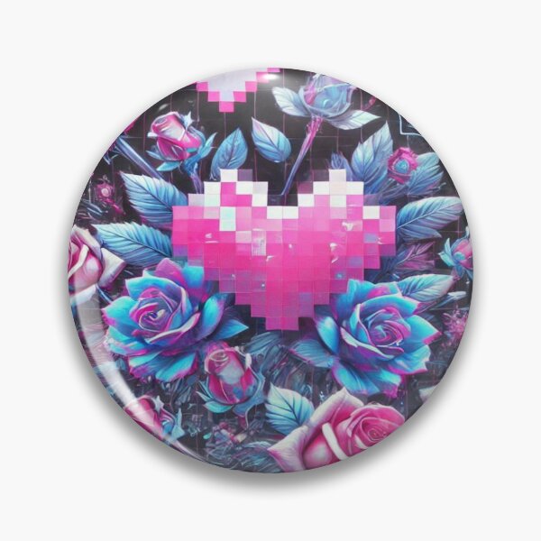 Item preview, Futuristic Valentine’s Pattern Premium Cool Trendy Best Gift designed and sold by Imaginarium of Chaos falcon88 .