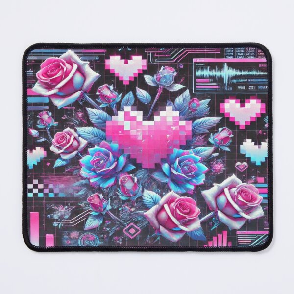 Item preview, Futuristic Valentine’s Pattern Premium Cool Trendy Best Gift designed and sold by Imaginarium of Chaos falcon88 .