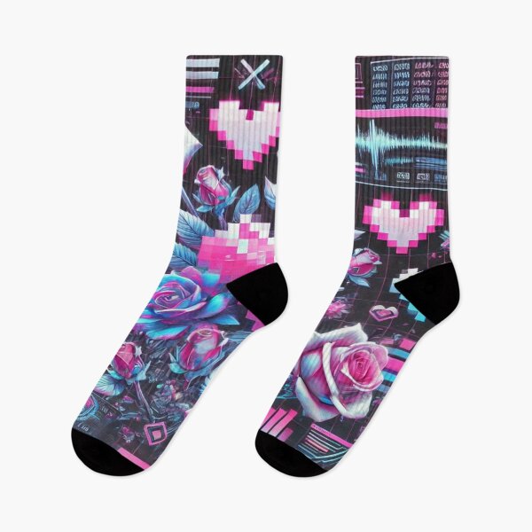 Item preview, Futuristic Valentine’s Pattern Premium Cool Trendy Best Gift designed and sold by Imaginarium of Chaos falcon88 .
