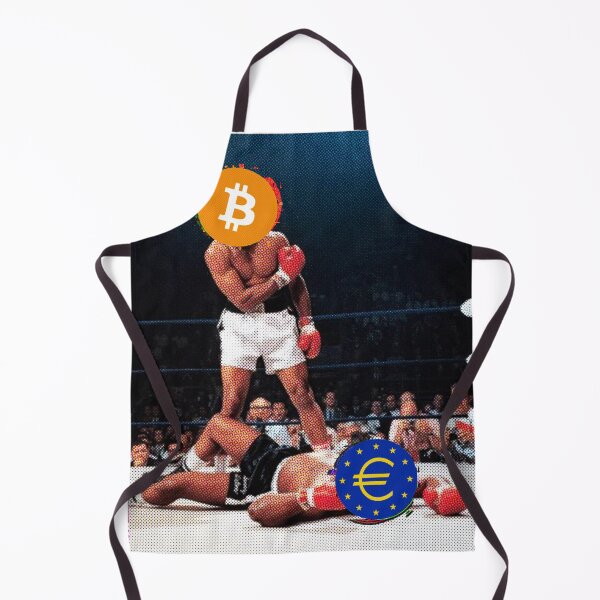 Item preview, Bitcoin Boxing ECB Vintage Retro Aesthetic designed and sold by CyberRex.