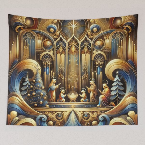 Item preview, Abstract Christmas Vision in the Church designed and sold by Sigtrix.