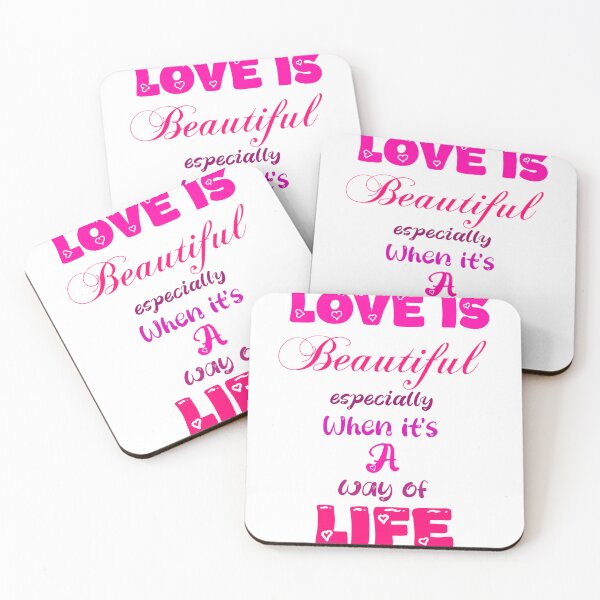 Item preview, Love is beautiful valentine's day  designed and sold by MsArtyCrafts.