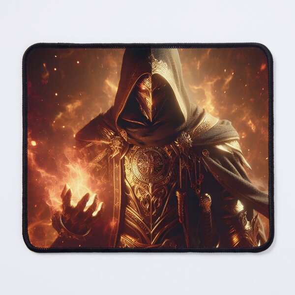 Item preview, Fire Battle Mage designed and sold by GalleryBrisArt.