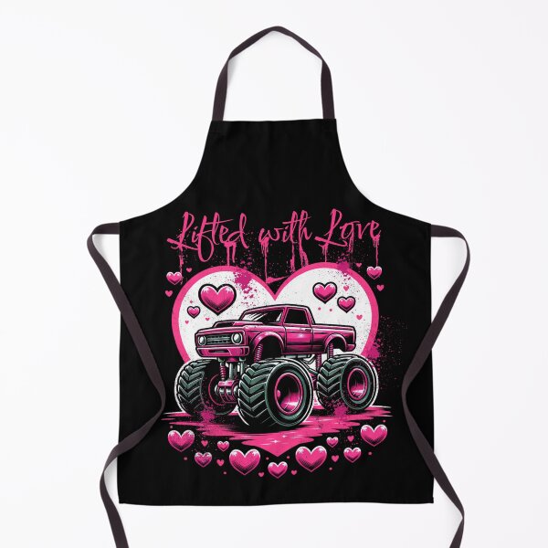 Item preview, Lifted With Love Valentines Day Heart 4x4 Big Truck Monster Truck Hearts Valentine Love Mud Truck designed and sold by CarantinedChaos.
