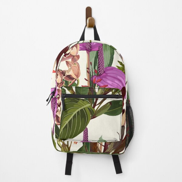 Item preview, Floral Seamless Pattern with magnolia branch, leucadendron, palm leaves and exotic flowers.  designed and sold by MatyKotiv.
