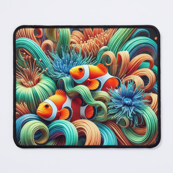 Item preview, Colorful hiding place of two clownfish designed and sold by Sigtrix.