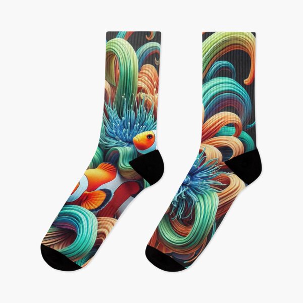 Item preview, Colorful hiding place of two clownfish designed and sold by Sigtrix.