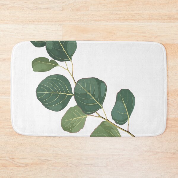 Item preview, Eucalyptus seeded silver dollar tree leaves designer art, foliage, natural branches element. designed and sold by MatyKotiv.