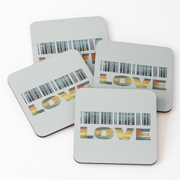 Item preview, LOVE Barcode designed and sold by mi-kam.
