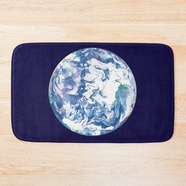 Item preview, Fluid art Earth designed and sold by alina-k-design.