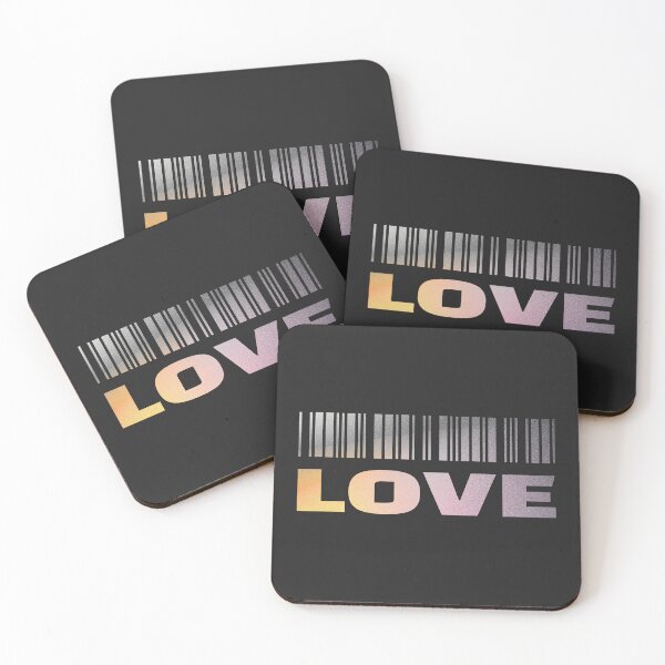 Item preview, LOVE Barcode designed and sold by mi-kam.