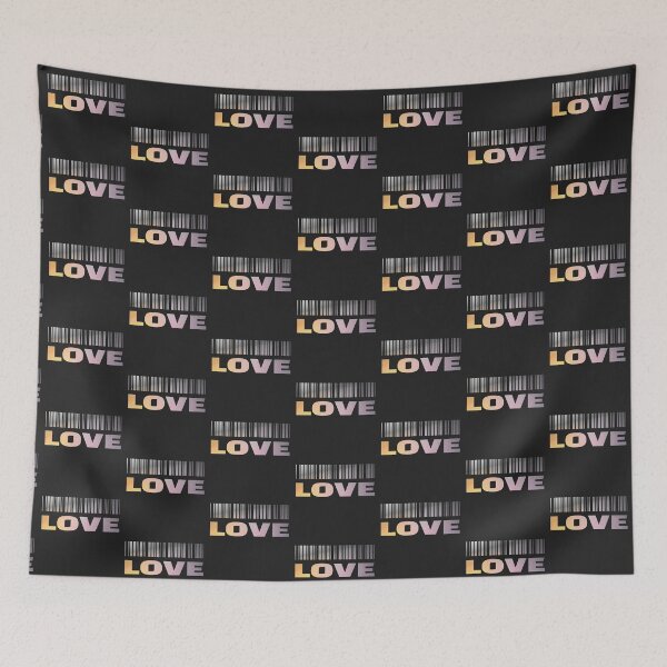 Item preview, LOVE Barcode designed and sold by mi-kam.