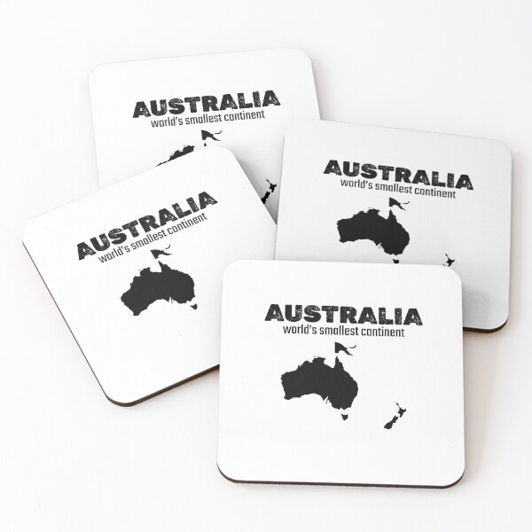 Item preview, Australia World's Smallest Continent designed and sold by MargLandmeter.