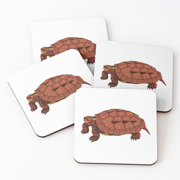 Item preview, Japanese Black-Breasted Leaf Turtle designed and sold by Rie-TortoTurtle.