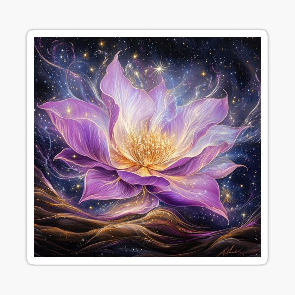 Item preview, Celestial Purple Lotus designed and sold by Cris888.