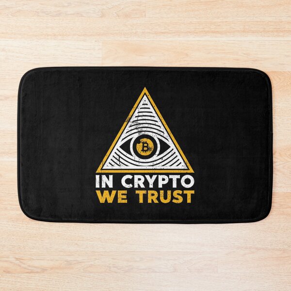 Item preview, Crypto and Stock Market Traders - In Crypto We Trust Funny designed and sold by venomousvector.