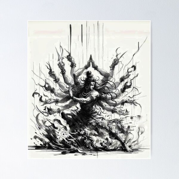 Item preview, shiv tandav designed and sold by Anavrisss.