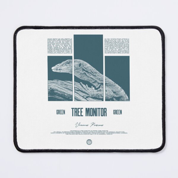 Item preview, Green Tree Monitor Owner Streetwear Reptile Keeper designed and sold by JRRTs.