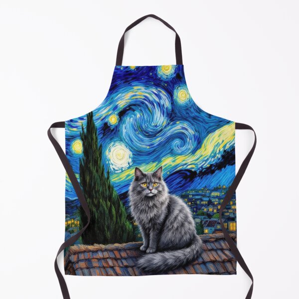 Item preview, Meowlight Sonata 2 (Starry Night with Cat) designed and sold by Keith Fraley.