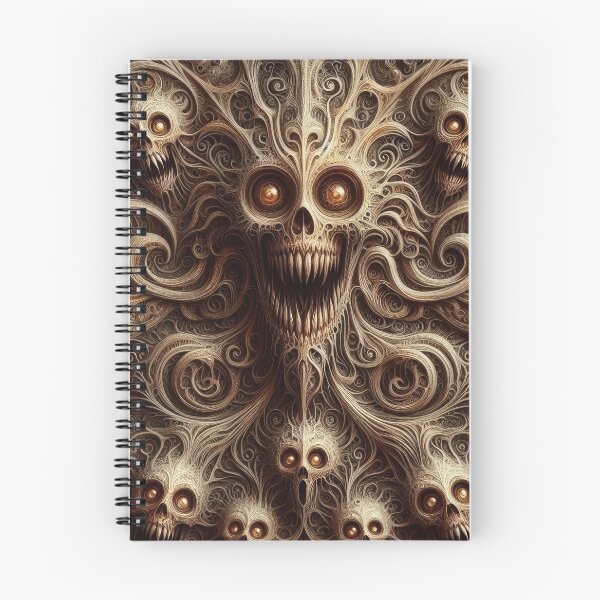 Item preview, Scary symmetric pattern, dark fantasy designed and sold by Galas Art.