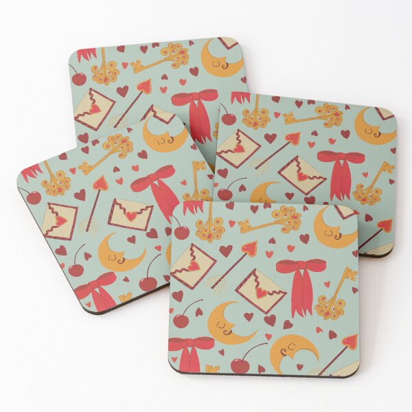 Item preview, Vintage Romance 90s Pattern - Quirky Hipster Aesthetic Illustration Jemma Jamie Skidmore  designed and sold by Jemma Jamie Skidmore.