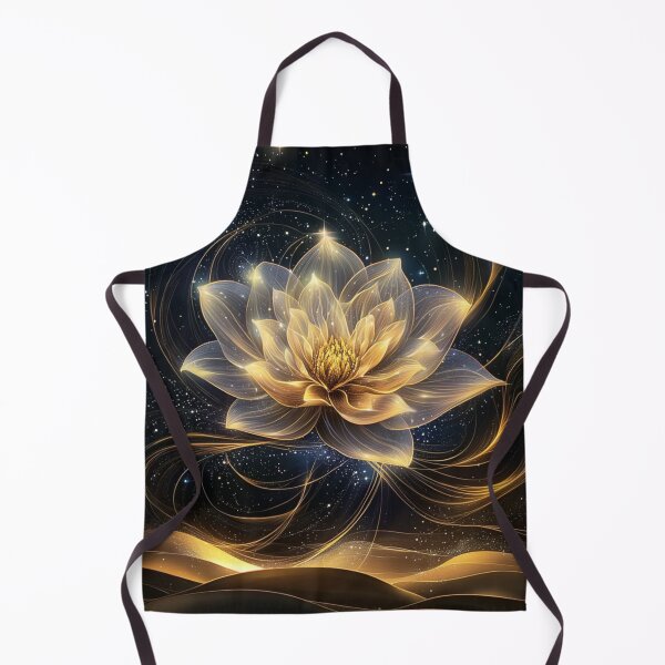 Item preview, Radiant Golden Lotus in the Cosmic Night designed and sold by Cris888.