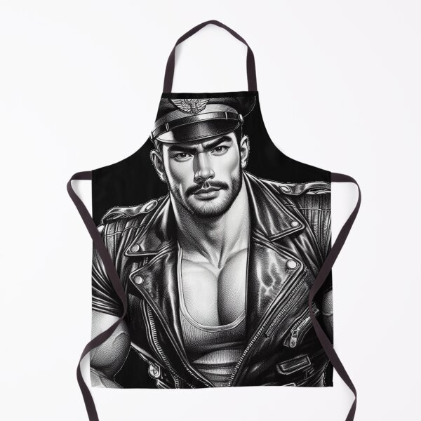 Item preview, Gay Indonesian Leather Biker Power Daddy German Leder Pride Maverick Graphic Design designed and sold by ItsAKinkThing.