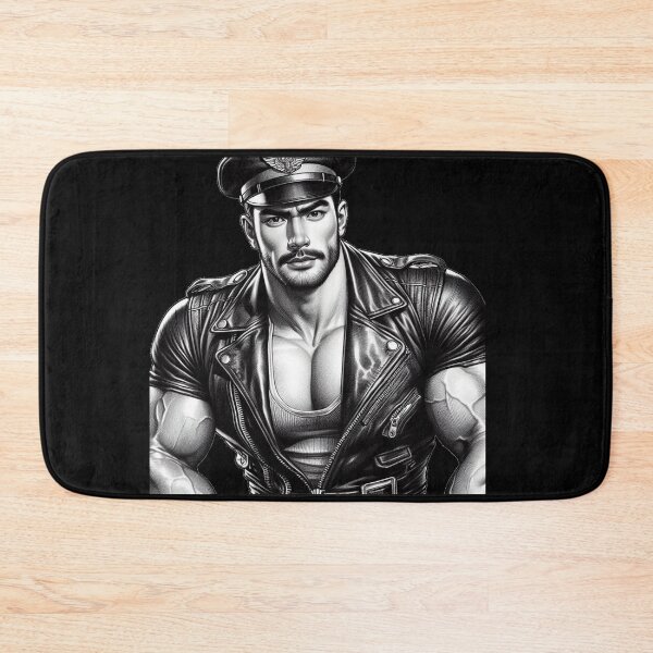 Item preview, Gay Indonesian Leather Biker Power Daddy German Leder Pride Maverick Graphic Design designed and sold by ItsAKinkThing.
