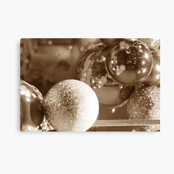 Sepia shine Canvas Print