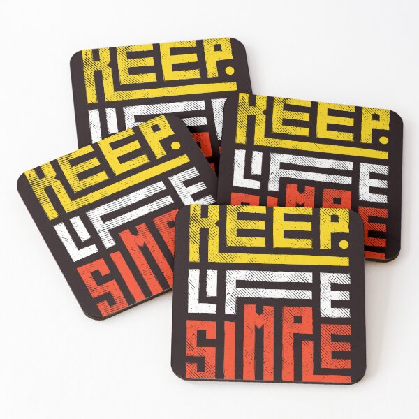 Item preview, keep life simple designed and sold by ArrigoLazzaro.