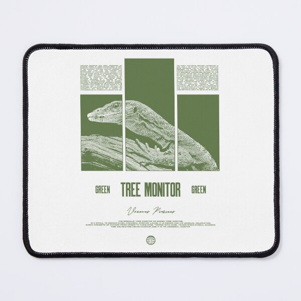 Item preview, Green Tree Monitor Owner Streetwear Reptile Keeper designed and sold by JRRTs.