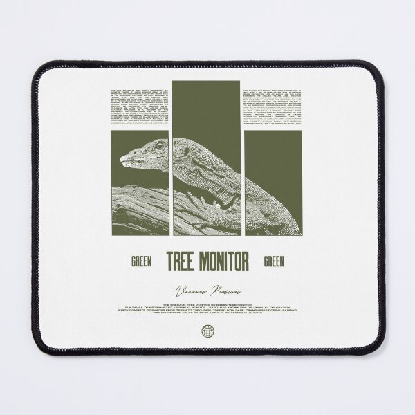 Item preview, Green Tree Monitor Owner Streetwear Reptile Keeper designed and sold by JRRTs.