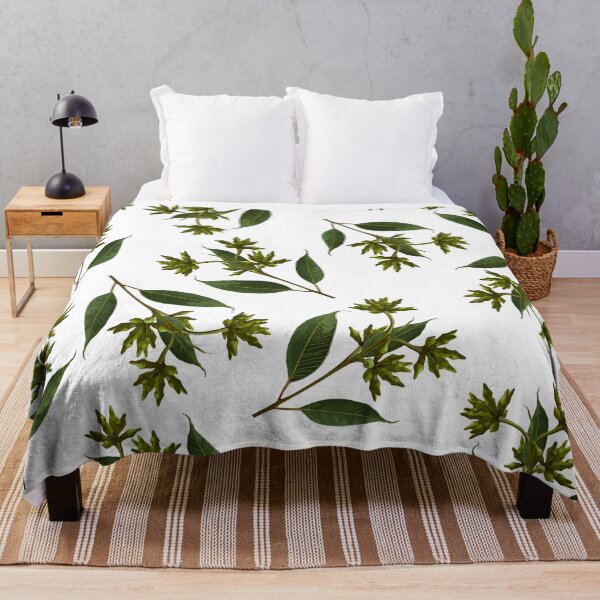 Aperçu de l'œuvre Modèle sans couture avec des branches d'eucalyptus en fleurs. créée et vendue par MatyKotiv.