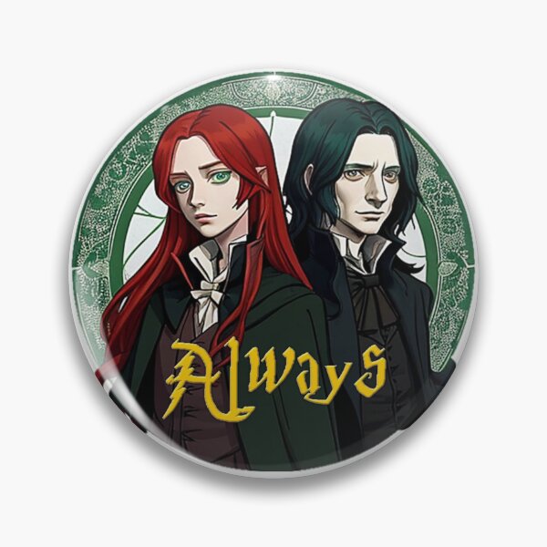 Aperçu de l'œuvre Rogue et Lily - Snily - Toujours - FanArt créée et vendue par Schmidt Stationery.