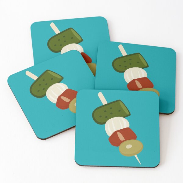 Item preview, Banderilla Pincho Pintxo Pickled Gherkin Olive designed and sold by Sonia Pascual Izquierdo.
