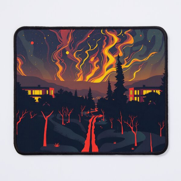 Item preview, The firelight at night designed and sold by EdwardBratton.