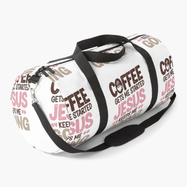 Item preview, coffee gets me started jesus keeps me going designed and sold by jkrphoto.