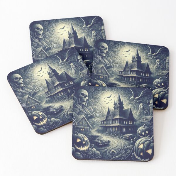 Item preview, Scary composition Helloween, dark fantasy designed and sold by Galas Art.