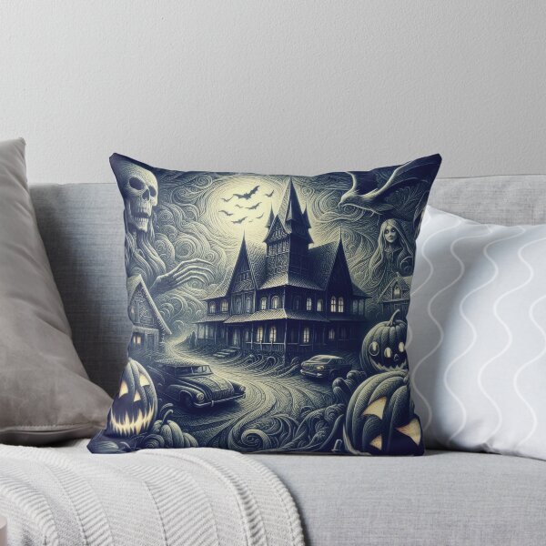 Item preview, Scary composition Helloween, dark fantasy designed and sold by Galas Art.