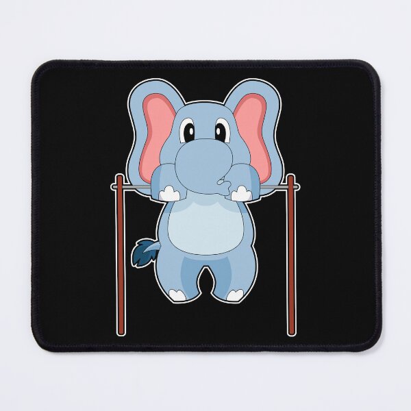 Item preview, Elephant Bodybuilder Pull ups Bodybuilding designed and sold by Snabdesign84.