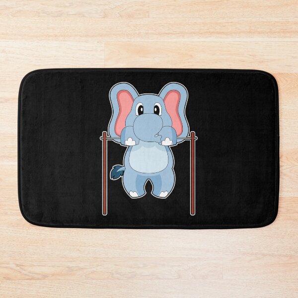 Item preview, Elephant Bodybuilder Pull ups Bodybuilding designed and sold by Snabdesign84.