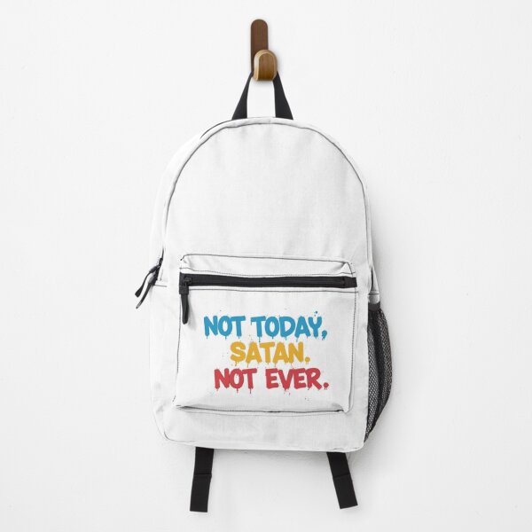Item preview, NOT TODAY SATAN designed and sold by FitEnvy.