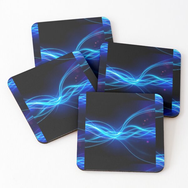 Item preview, Blues Abstract Artworks Art Splash Modern Design designed and sold by ART ATTACK ZONE.