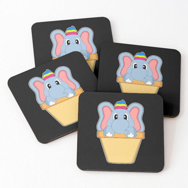 Item preview, Elephant Waffle ice cream designed and sold by Snabdesign84.
