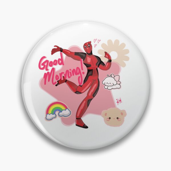 Item preview, Good Morning Deadpool designed and sold by sketchymaze.