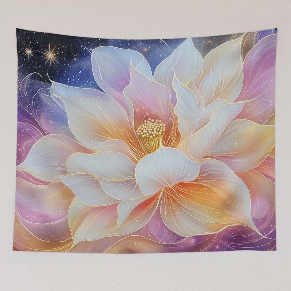 Item preview, Cosmic Serenity: Radiant Lotus Blossom designed and sold by Cris888.