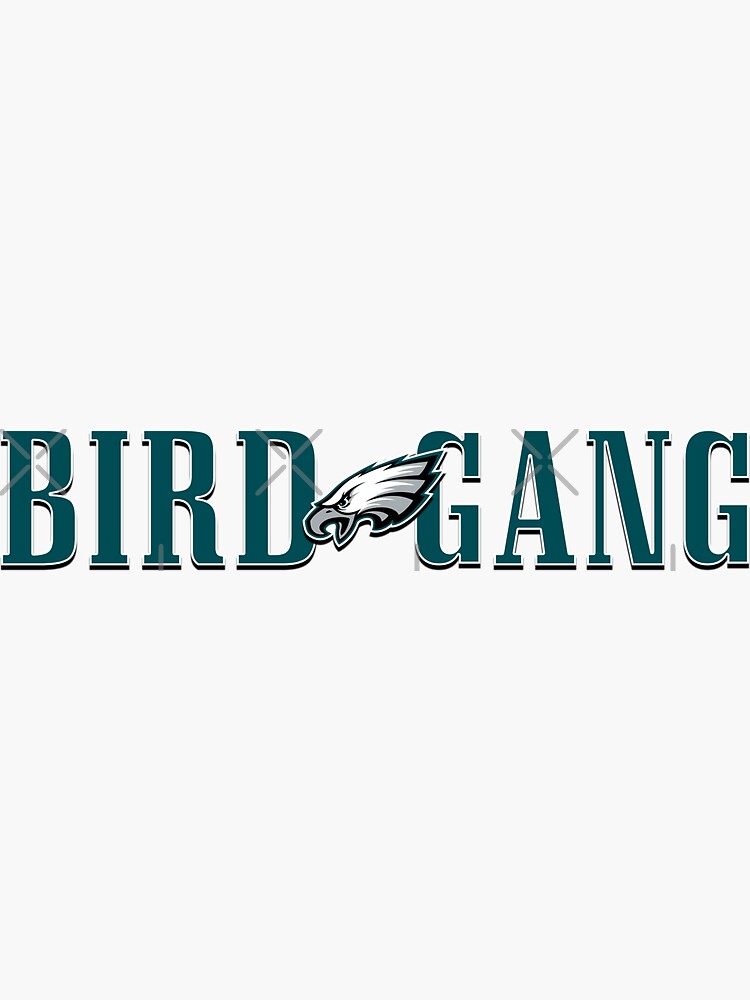 Thumbnail 3 of 3, Sticker, Bird Gang White Trim designed and sold by GoBirdsGo.