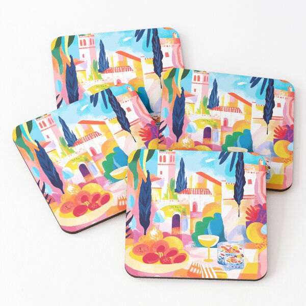 Item preview, Mediterranean Feast in Fauvist Colors designed and sold by Moisky Art.