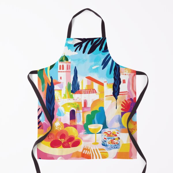 Item preview, Mediterranean Feast in Fauvist Colors designed and sold by Moisky Art.