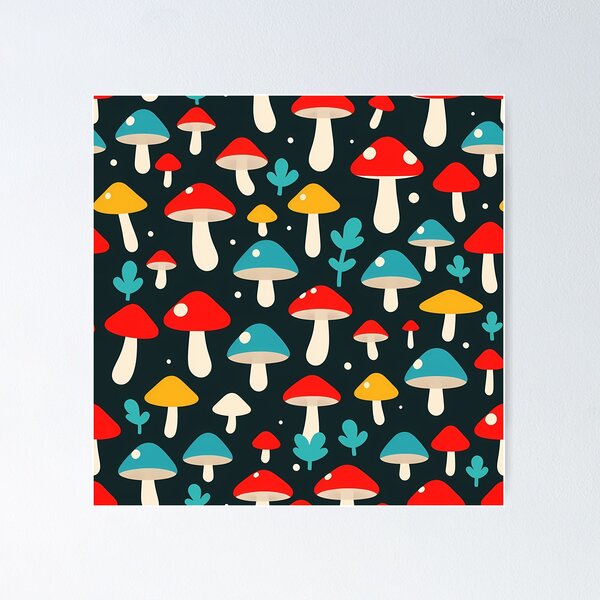 Item preview, Mushroom Pattern designed and sold by yilsi.